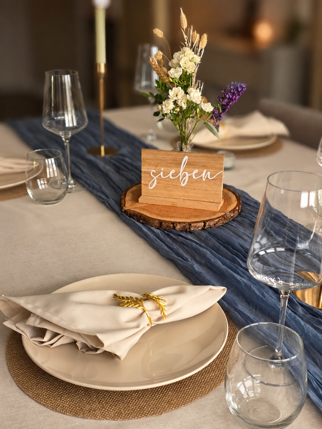 Stoffservietten Beige