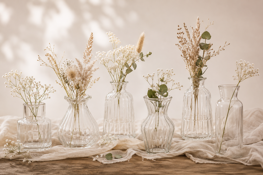 Vintage-Budvasen-Set (6-teilig)
