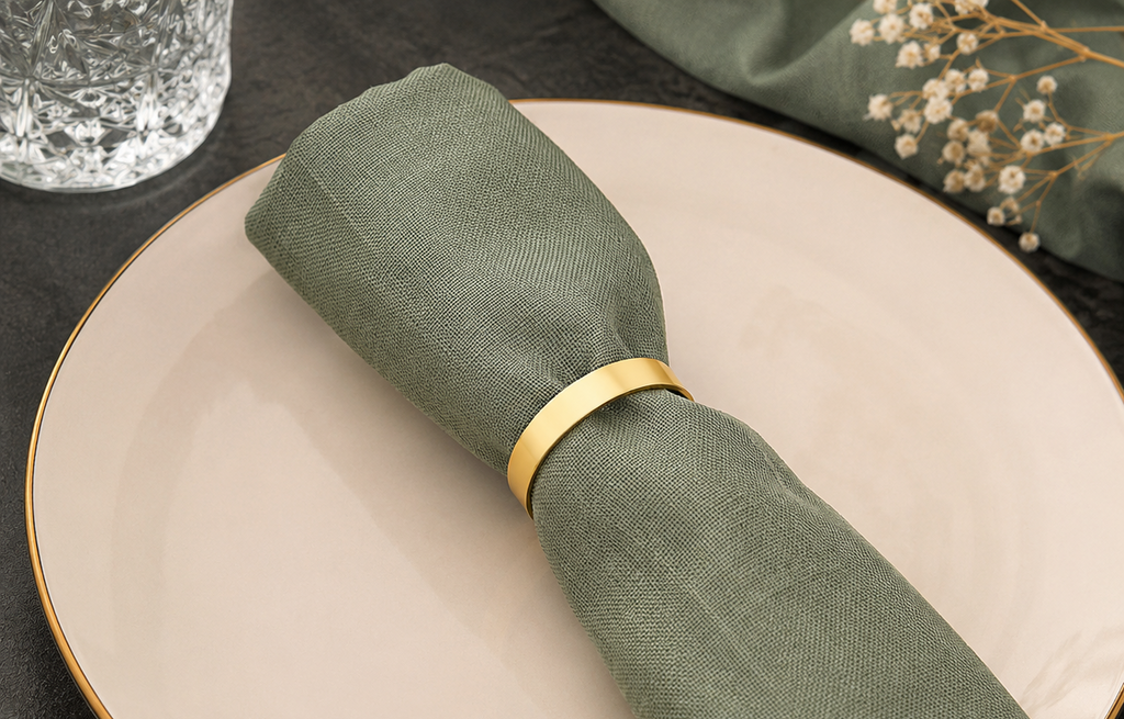 Serviettenringe Golden Circle